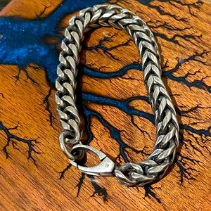 SteveMadden Men’s SS ChainLinkbracelet